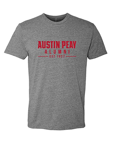 Austin Peay State University Alumni Soft Exclusive T-Shirt - Dark Heather Gray