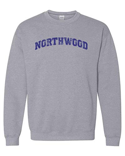 Northwood Distressed Crewneck Sweatshirt - Sport Grey