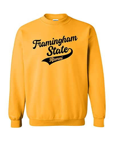 Framingham State University Alumni Crewneck Sweatshirt - Gold
