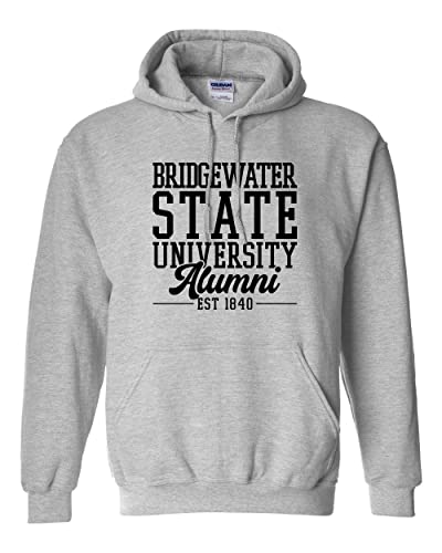 Bridgewater State Alumni Hooded Sweatshirt - Sport Grey