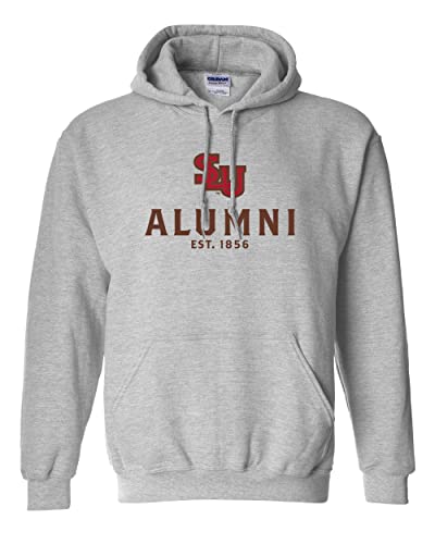 St Lawrence SLU Alumni Hooded Sweatshirt - Sport Grey