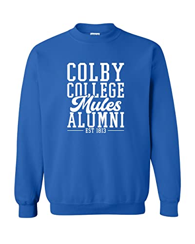 Colby College Alumni Crewneck Sweatshirt - Royal