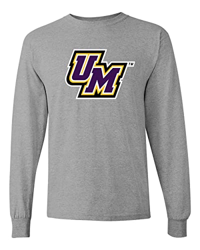 University of Montevallo UM Long Sleeve T-Shirt - Sport Grey