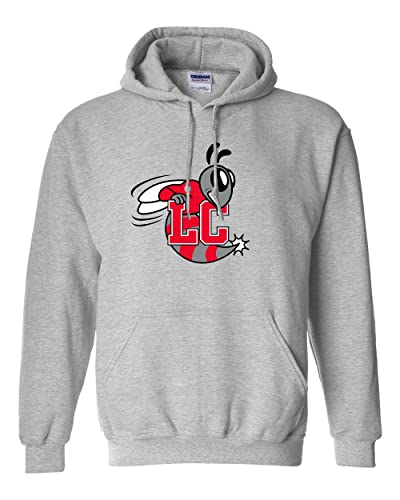 University of Lynchburg Mascot Hooded Sweatshirt - Sport Grey