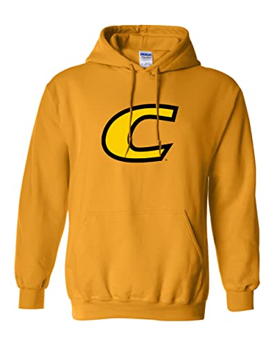 Centre College C Hooded Sweatshirt - Gold