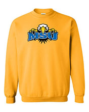 Load image into Gallery viewer, Morehead State Full Color Mascot Crewneck Sweatshirt - Gold
