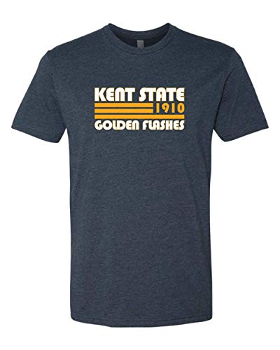 Kent State Golden Flashes Retro Exclusive Soft Shirt - Midnight Navy