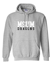 Load image into Gallery viewer, Minnesota State Moorhead Dragons Hooded Sweatshirt - Sport Grey

