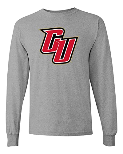 Caldwell University CU Long Sleeve Shirt - Sport Grey