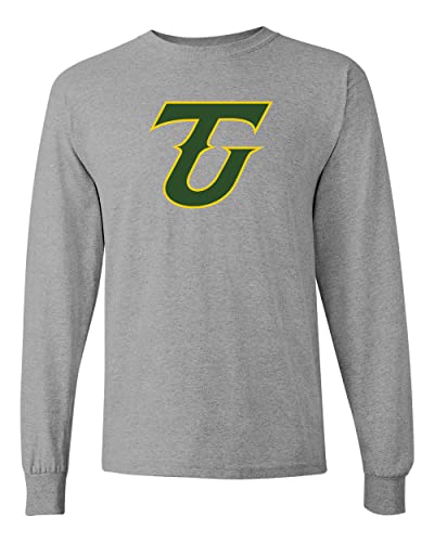 Tiffin University 2 Color TU Long Sleeve T-Shirt - Sport Grey