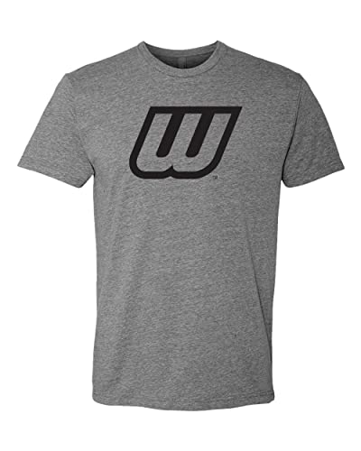 Wagner College M Exclusive Soft Shirt - Dark Heather Gray