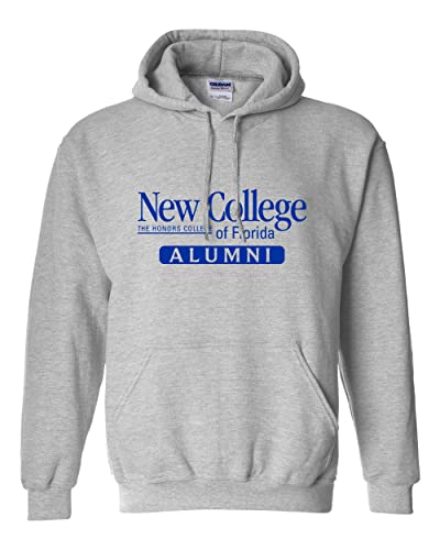 New College of Florida Alumni Hooded Sweatshirt - Sport Grey