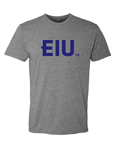 Eastern Illinois EIU Soft Exclusive T-Shirt - Dark Heather Gray