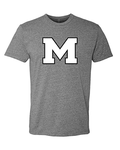 Marist College Block M Exclusive Soft Shirt - Dark Heather Gray