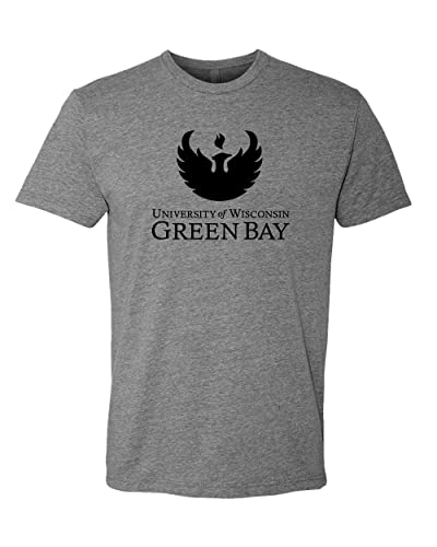 U of Wisconsin Green Bay Exclusive Soft T-Shirt - Dark Heather Gray