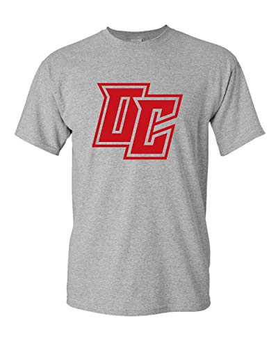 Olivet College Red OC T-Shirt - Sport Grey