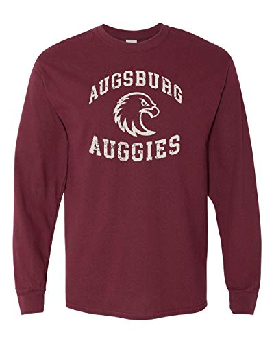 Augsburg University Vintage Long Sleeve T-Shirt - Maroon