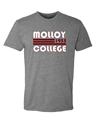 Retro Molloy College Exclusive Soft Shirt - Dark Heather Gray