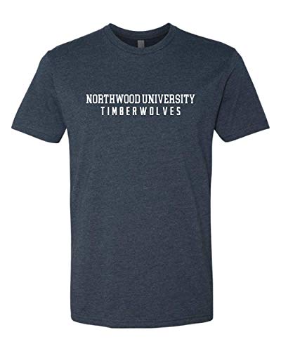 Northwood University Timberwolves One Color Exclusive Soft Shirt - Midnight Navy