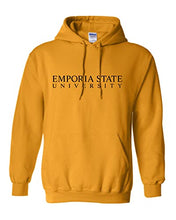 Load image into Gallery viewer, Emporia State University Hooded Sweatshirt - Gold
