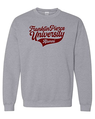 Franklin Pierce University Alumni Crewneck Sweatshirt - Sport Grey