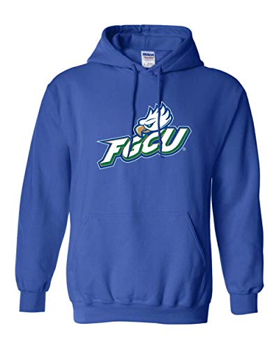 Florida Gulf Coast Eagles Adult Unisex Hooded Sweatshirt FGCU Logo Apparel Mens/Womens Hoodie - Royal