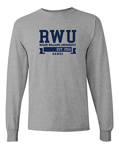 Roger Williams University Long Sleeve Shirt - Sport Grey