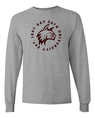 Bay Path University Logo Long Sleeve Shirt - Sport Grey