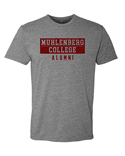 Muhlenberg College Alumni Soft Exclusive T-Shirt - Dark Heather Gray