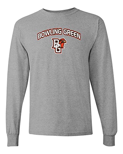 Bowling Green Falcons 3 Color Long Sleeve Shirt - Sport Grey