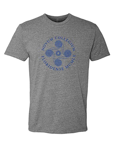 New College of Florida Grey Soft Exclusive T-Shirt - Dark Heather Gray