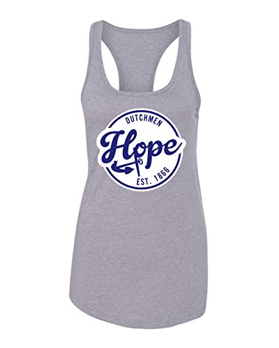 Hope Circle Dutchmen Two Color Tank Top - Heather Grey