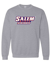 Load image into Gallery viewer, Salem State University Mascot Crewneck Sweatshirt - Sport Grey
