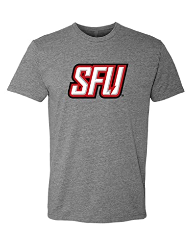 Saint Francis SFU Full Color Soft Exclusive T-Shirt - Dark Heather Gray