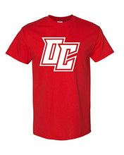 Load image into Gallery viewer, Olivet College White OC T-Shirt - Red
