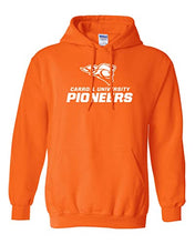 Load image into Gallery viewer, Carroll University Pioneers Hooded Sweatshirt - Orange
