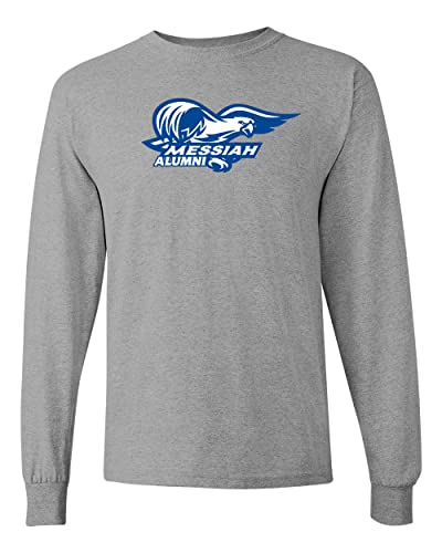 Messiah University Alumni Long Sleeve T-Shirt - Sport Grey