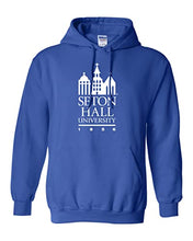 Load image into Gallery viewer, Seton Hall University Est 1856 Hooded Sweatshirt - Royal
