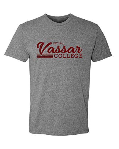 Vintage Vassar College Exclusive Soft Shirt - Dark Heather Gray