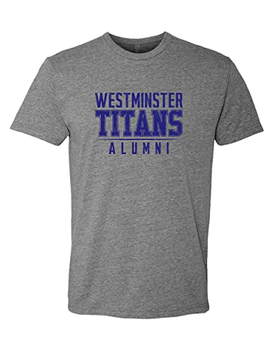 Vintage Westminster Alumni Soft Exclusive T-Shirt - Dark Heather Gray