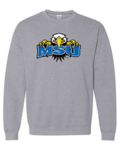 Load image into Gallery viewer, Morehead State Full Color Mascot Crewneck Sweatshirt - Sport Grey
