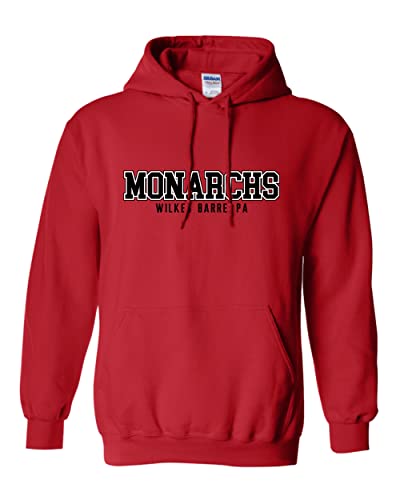 King's College Monarchs Hooded Sweatshirt - Red