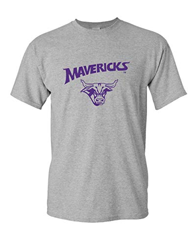 Mankato Mavericks Steer T-Shirt - Sport Grey
