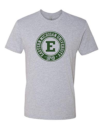 Eastern Michigan University Circle One Color Exclusive Soft Shirt - Heather Gray