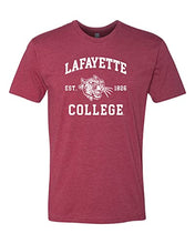 Load image into Gallery viewer, Lafayette College Est 1826 Soft Exclusive T-Shirt - Cardinal
