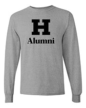 Load image into Gallery viewer, University of Hartford Alumni Long Sleeve T-Shirt - Sport Grey

