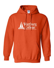 Load image into Gallery viewer, Wartburg College 1 Color Hooded Sweatshirt - Orange
