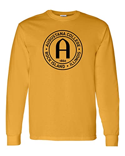 Augustana College Rock Island Long Sleeve T-Shirt - Gold