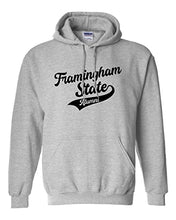 Load image into Gallery viewer, Framingham State University Alumni Hooded Sweatshirt - Sport Grey
