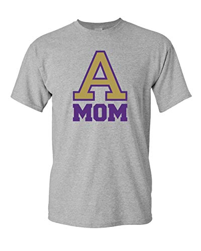 Albion College A MOM T-Shirt | Albion Britons Parent Mens/Womens T-Shirt - Sport Grey